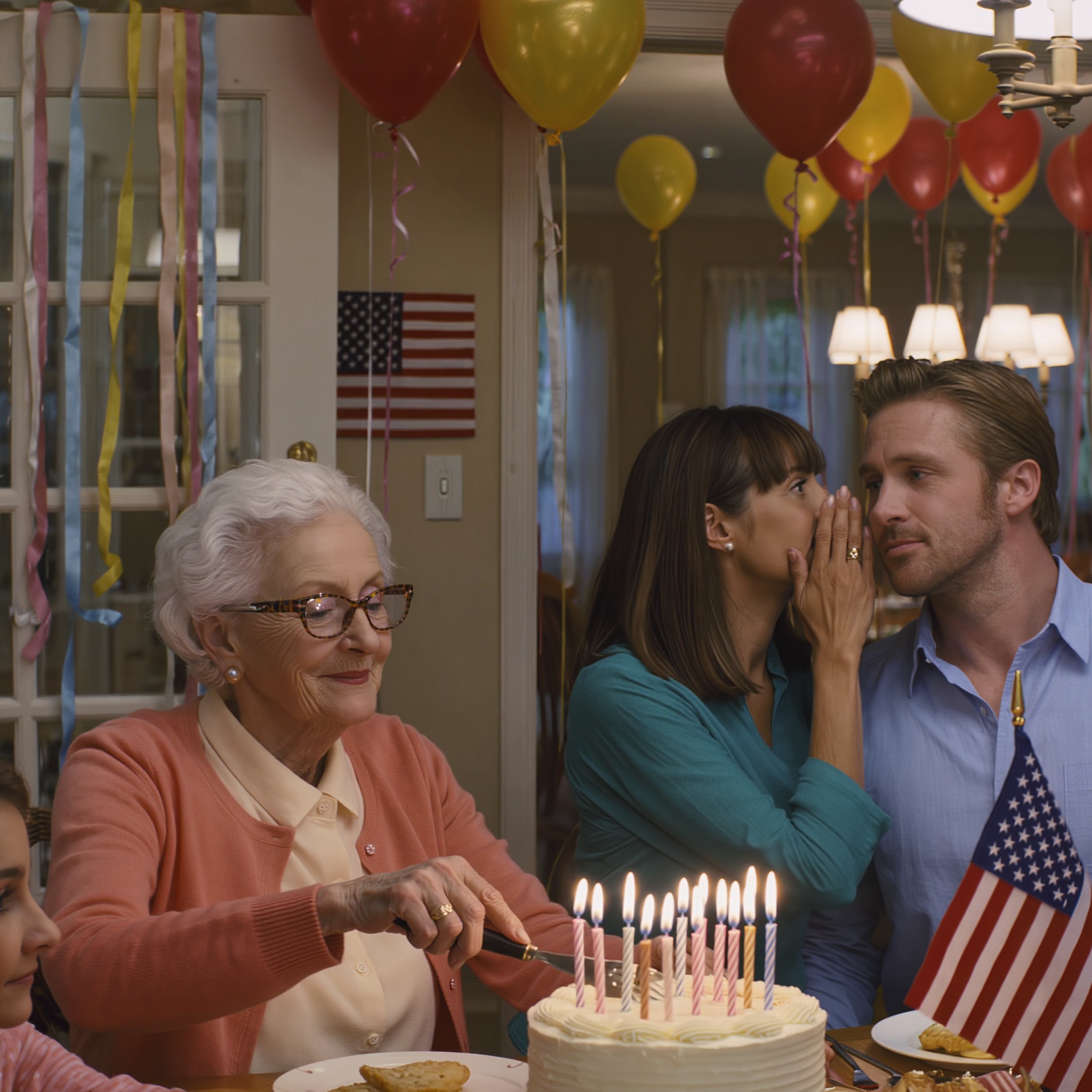 Tijdens de lunch ter ere van mijn 70e verjaardag boog mijn dochter zich voorover en fluisterde tegen haar man: ‘Terwijl ik mama bezig houd, ga jij even langs het huis en vervang je de sloten, oké?’ Hij knikte en vertrok, beiden in de veronderstelling dat ik niets had gehoord. Bijna een uur later kwam hij terug met een paniekerige blik, zijn stem trillend, en zei alleen: ‘Er is iets gebeurd.’