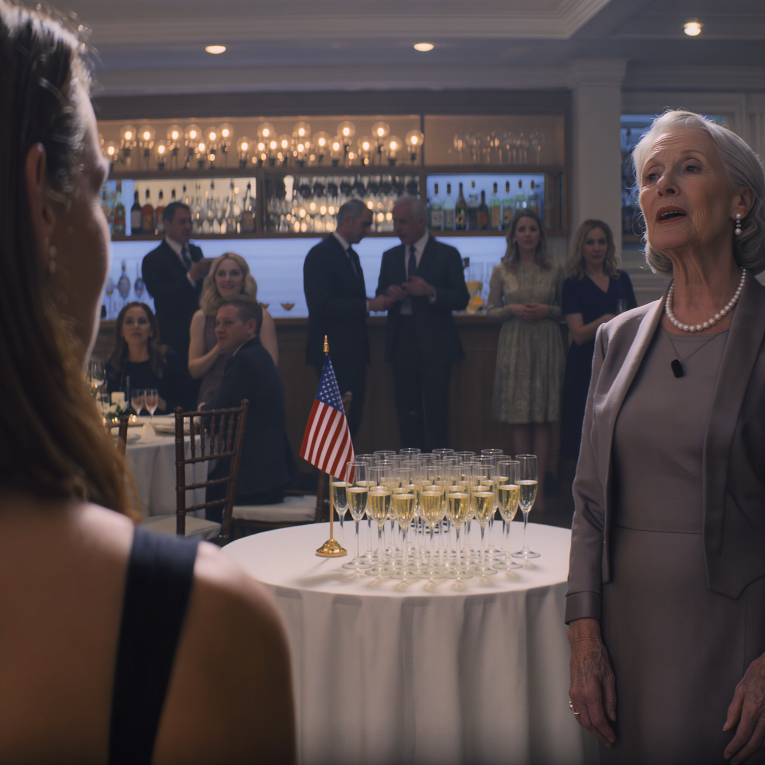 Iedereen liep aan me voorbij alsof ik achtergrondgeluid was, terwijl mijn zus complimenten kreeg over haar leven. Ik liet het erbij zitten – tot mijn oma op haar verjaardag vroeg waar ik nu woonde. Ik zei: “Gewoon een klein penthouse met uitzicht op Central Park.” Mijn zus verslikte zich in haar champagne. Mijn moeder keek alsof ze een spook had gezien en mijn oom floot alleen maar en zei: “Nou, nou, nou…”