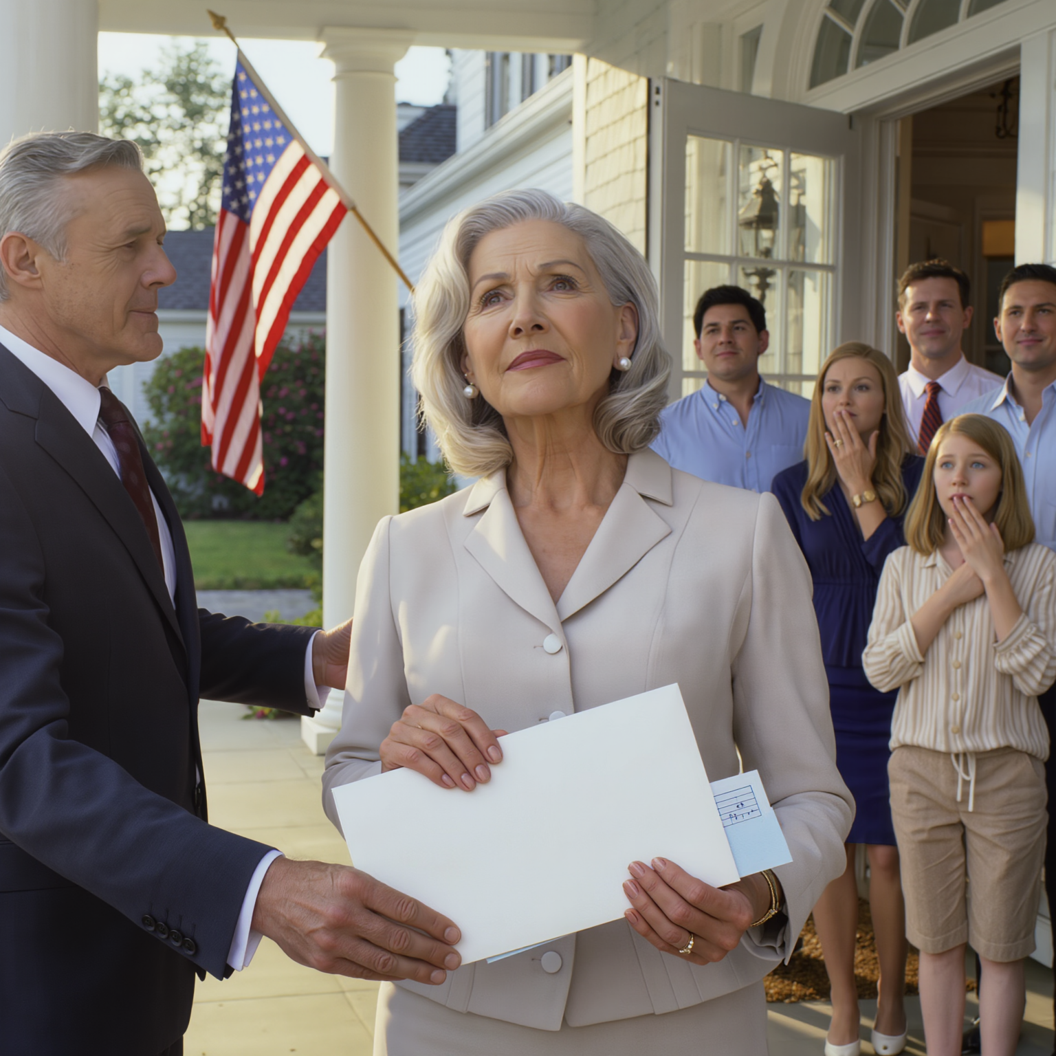 Ik deed alsof ik failliet was en smeekte mijn eigen kinderen om een ​​slaapplaats, maar mijn rijke kinderen sloegen de deur in mijn gezicht dicht alsof ik een vreemde was. Alleen mijn jongste zoon – een blut leraar op wie iedereen neerkijkt – nam me zonder aarzeling in huis en fluisterde zelfs tegen zijn vrouw dat hij desnoods zijn trouwring zou verkopen om me te kunnen voeden. En de volgende ochtend, toen mijn advocaat arriveerde en me een cheque van honderd miljoen dollar overhandigde…