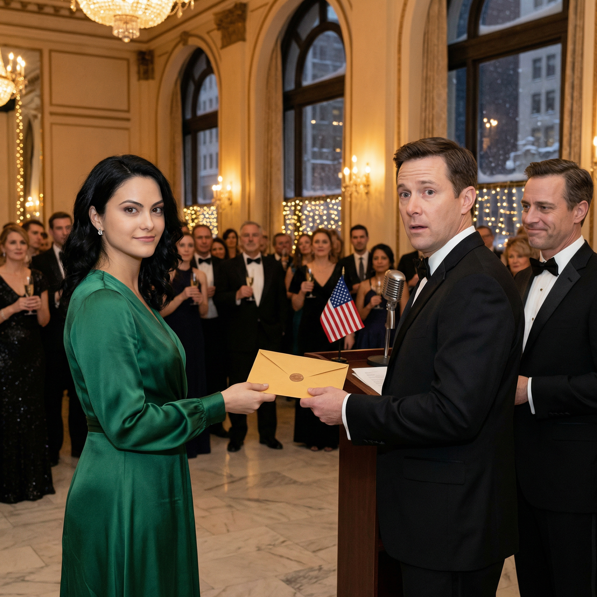 De zakenpartner van mijn man had met hem gewed dat ik een zenuwinzinking zou krijgen als ze mijn “ontslag” zouden aankondigen op het nieuwjaarsgala van het bedrijf – alsof mijn carrière het entertainment van de avond was.