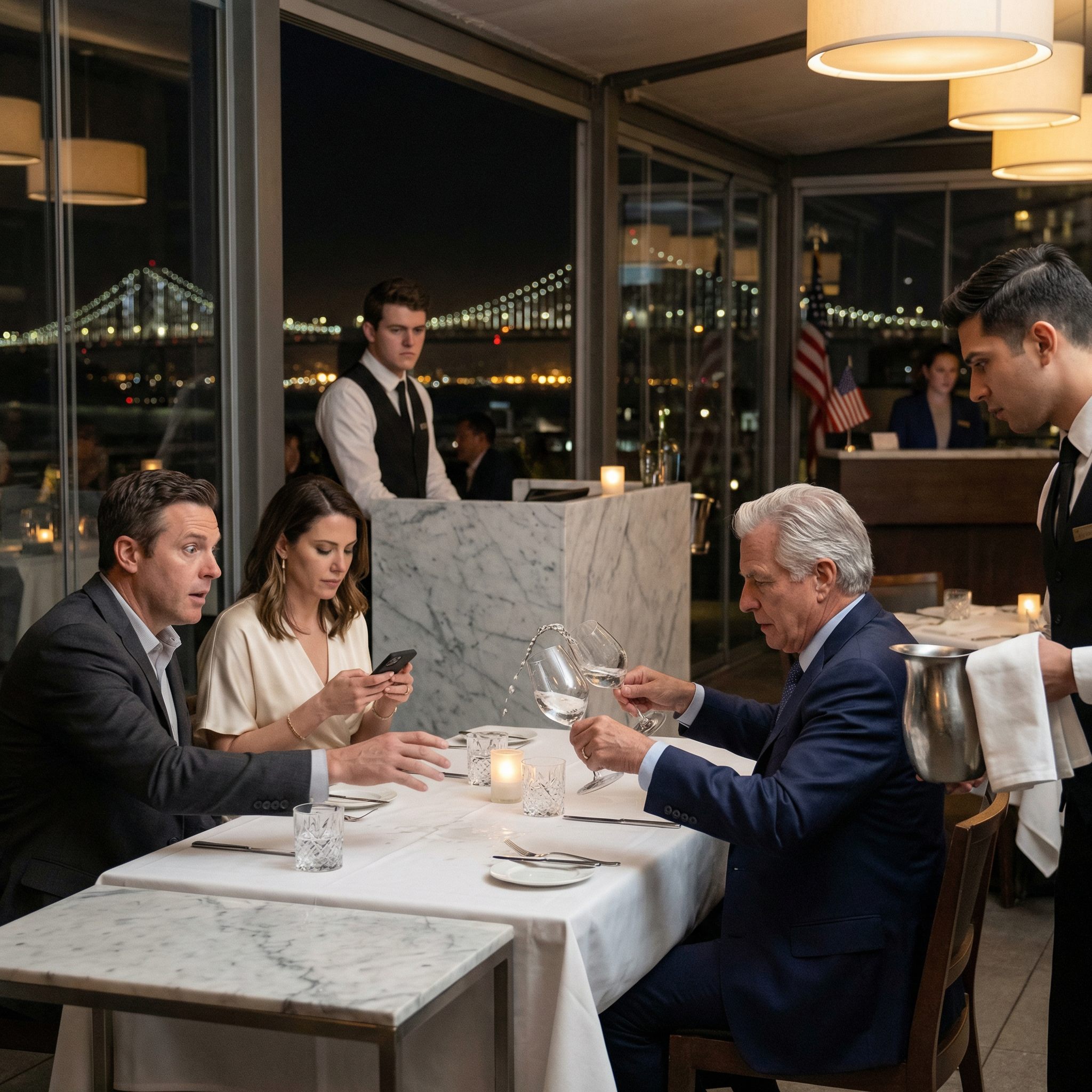 Ik verkocht mijn bedrijf voor 60 miljoen dollar – waarna een ober me waarschuwde mijn wijn niet op te drinken.