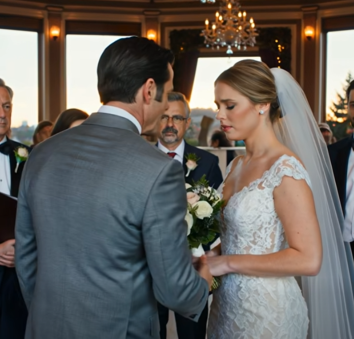 An Hour Before The Ceremony, I Overheard My Fiancé Whisper To His Mom: “I Don’t Care About Her-I Only Want Her Her Money.” I Wiped Away My Tears, Walked Up To The Altar, And Instead Of “I Do,” I Said Something That Made My Mother-In-Law Clutch Her Chest Right There In THE HALL…