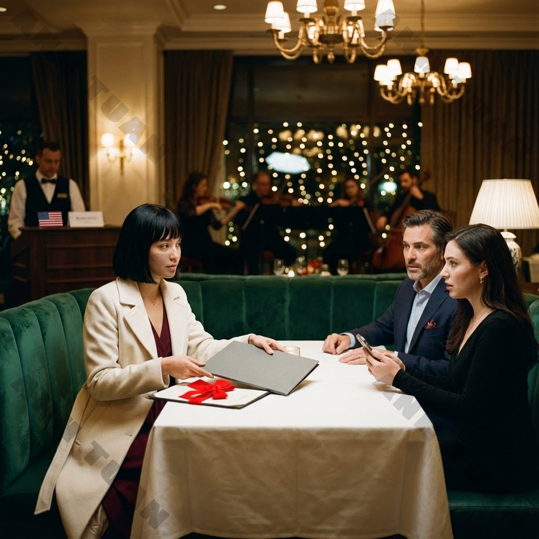 Tijdens mijn afscheidsdiner vertelden mijn ouders dat ze hun financiële steun stopzetten. Ze noemden het een levensles en een ‘cadeau’ voor mij. Ze verwachtten dat ik in tranen zou uitbarsten of om een ​​tweede kans zou smeken. Maar dat deed ik niet. Ik bleef kalm, bedankte hen voor de maaltijd en opende de map die ik mee naar het restaurant had genomen. Wat ze niet wisten, was dat mijn volgende stap al schriftelijk was bevestigd, vanaf maandag, en dat ik hun goedkeuring niet nodig had om verder te gaan.