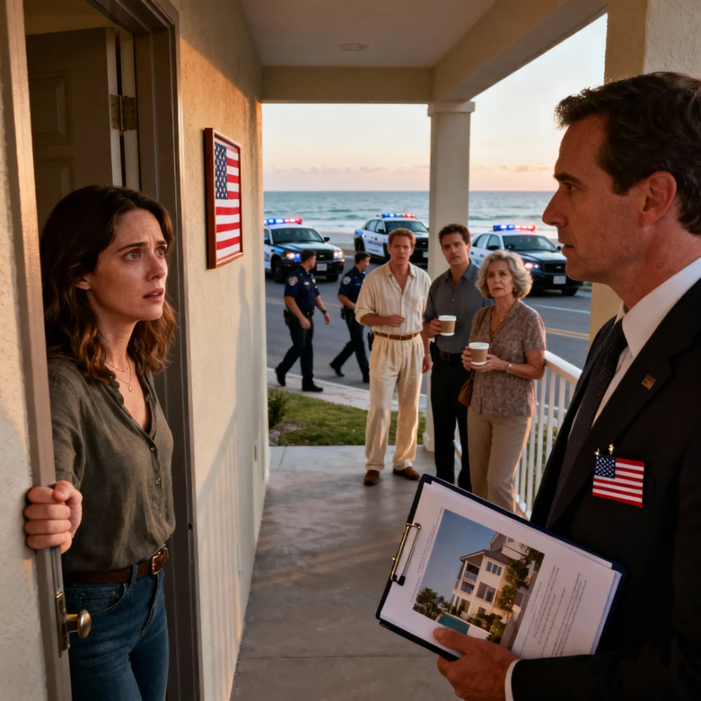 Mijn opa had het strandappartement aan mij nagelaten voordat hij overleed. Toen mijn rijke ouders erachter kwamen, glimlachten ze alsof het niets uitmaakte. Twee weken later kwam er een makelaar met vreemden langs – “Privébezichtiging.” Mijn moeder fluisterde: “Dit heb je niet nodig. Je zus wel.” Ik schreeuwde niet. Ik smeekte niet. Ik reed gewoon naar het kadaster. De ambtenaar pakte de eigendomsakte erbij, staarde naar het scherm en verstijfde. En de ambtenaar werd bleek toen…