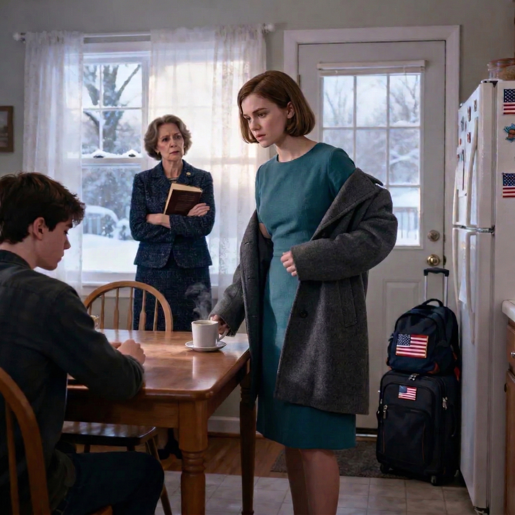 Tachtig procent van je loon gaat naar je broer, zei mijn moeder met haar armen over elkaar. En de andere twintig? Die van mij, zo simpel is het. Ik glimlachte en pakte mijn jas. “Nog simpeler: ik ben weg en je ziet nooit een cent van me. Betaal je eigen rekeningen maar.” Haar gezicht vertrok…