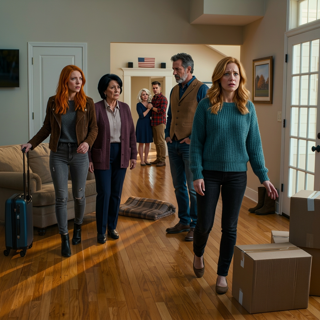 Mijn moeder zei: “Je hebt 48 uur om je spullen eruit te halen. Dat huis is nu van je zus.” Ik zweeg even, en toen zette ik een klok.