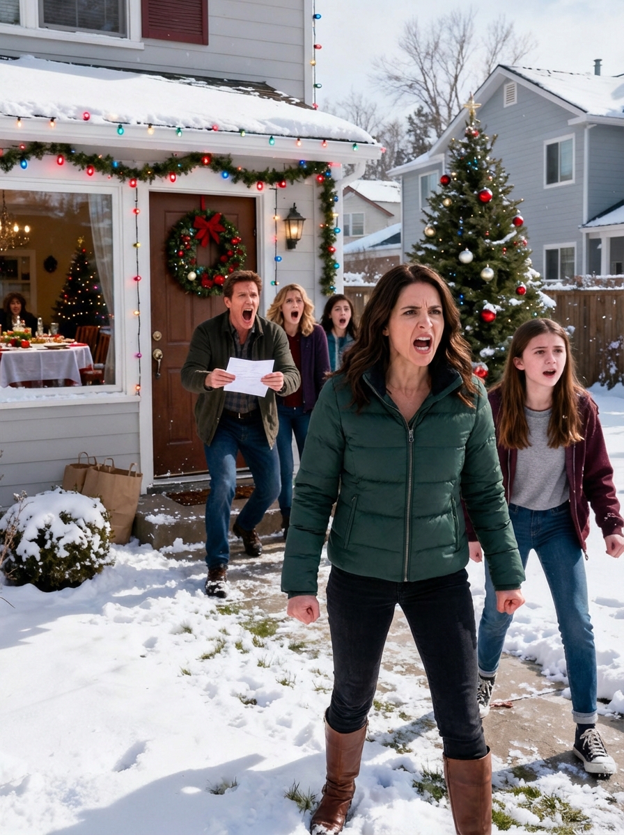 Mijn dochter bracht Kerstmis door in een LEEG HUIS nadat mijn familie had gezegd dat er “geen plaats” voor haar was aan tafel… Met Kerstmis werkte ik een dubbele dienst op de spoedeisende hulp. Mijn ouders en zus vertelden mijn 16-jarige dochter dat er “geen plaats voor haar was aan tafel”. Ze moest alleen naar huis rijden en Kerstmis doorbrengen in een leeg huis. Ik maakte geen scène. Ik kwam in actie. De volgende ochtend vonden mijn ouders een brief in de brievenbus en begonnen te gillen…