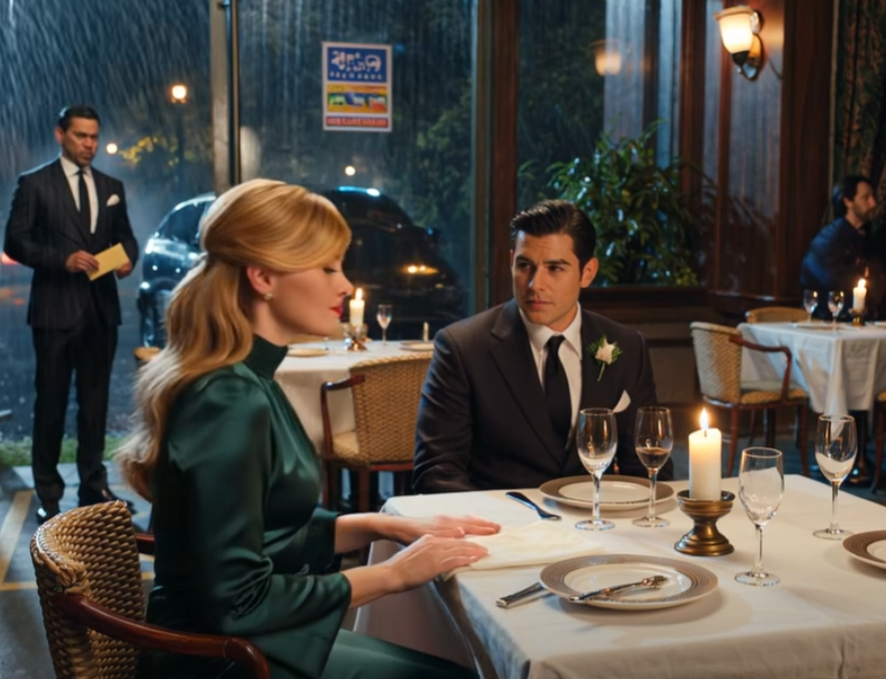 Tijdens het avondeten met haar man ging haar telefoon: ‘Sta op en ga. Zeg niets tegen hem.’ Ze glimlachte alsof er niets gebeurd was, legde haar servet op haar bord en liep met een bonzend hart naar de parkeerplaats, want het nummer stond niet opgeslagen, maar het bericht wist wel hun tafel, haar outfit en de exacte tijd. Toen ze zag wat er naast haar auto stond te wachten, begreep ze waarom het stil moest blijven. – Nieuws