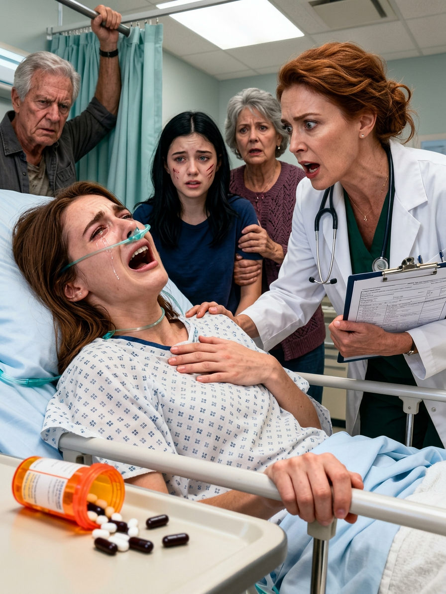 ‘Durf ze vooral niets over de pillen te vertellen,’ zei mijn zus, die mijn hartmedicatie voor de grap had vervangen. Nadat ik was ingestort, smeekten mijn ouders me om niets te zeggen. Toen de toxicologische uitslag binnenkwam, werd de dokter lijkbleek…