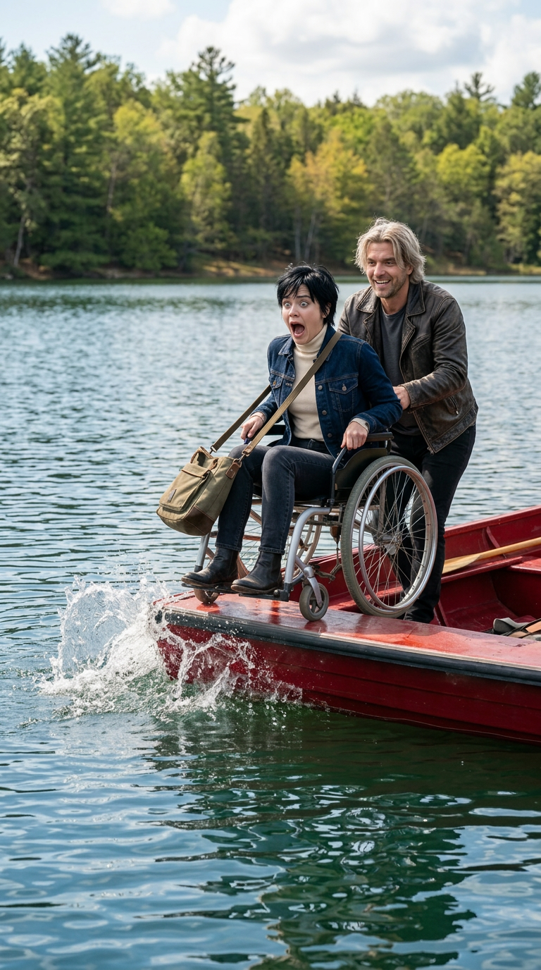 Откако сообраќајната несреќа ме остави врзана за инвалидска количка, мојот сопруг набрзо ми предложи да се разведеме. Неочекувано, тој ми предложи патување до едно познато езеро. Воодушевена, се согласив. Штом стигнав во центарот на езерото, тој се насмеа и рече: „Благодарам за парите од осигурувањето од 600.000 долари, имајте безбеден пат до пеколот“, пред да ја турне мојата инвалидска количка во водата. Но, следниот ден, доби повик. – Кралско семејство