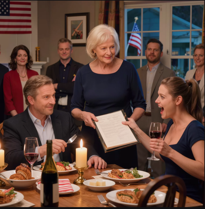 Tijdens een toast om half tien ‘s avonds maakte mijn schoondochter grapjes over mijn zogenaamde werkloosheid. Ik onthulde kalm dat de eigendomsakte op mijn naam stond en gaf hen 30 dagen de tijd om te verhuizen. Wat volgde was niet alleen familiedrama: verborgen contante klanten, verdwenen rekeningen, een verkeerd verstuurde sms en een tweede huwelijk dat haar gepolijste glimlach deed barsten. Ik verhief mijn stem niet. Ik opende gewoon een dossier en zag haar wereld instorten.