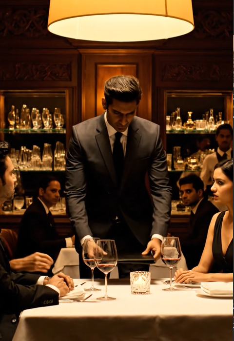 Ме претстави како „нејзиниот возач“ на забава за која јас помогнав да се плати. Го кажа тоа доволно гласно…