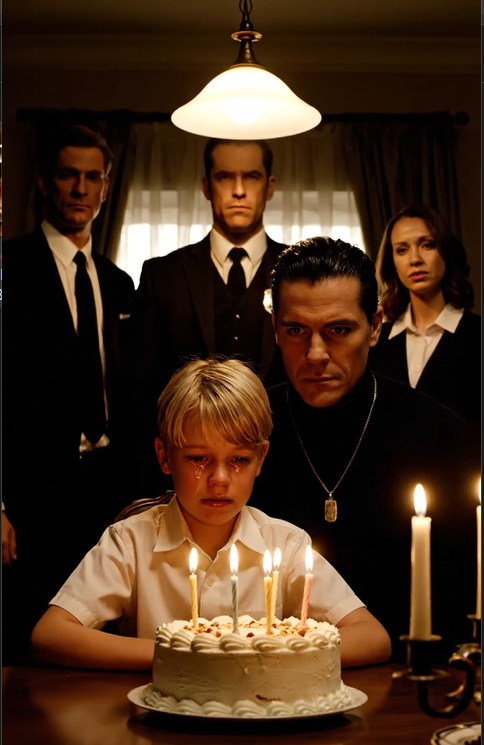 We vierden de tiende verjaardag van mijn zoon in een restaurant. Mijn vrouw verontschuldigde zich en ging even naar het toilet. Plotseling greep mijn zoon mijn hand. “Papa, we moeten gaan. Nu. Laat mama hier achter.” Ik vroeg: “Wat? Waarom?” Hij keek me aan met tranen in zijn ogen. “Alsjeblieft, geloof me. Als we blijven… zal er iets vreselijks gebeuren.” JUIST OP DAT MOMENT HOORDE IK ACHTER ME…