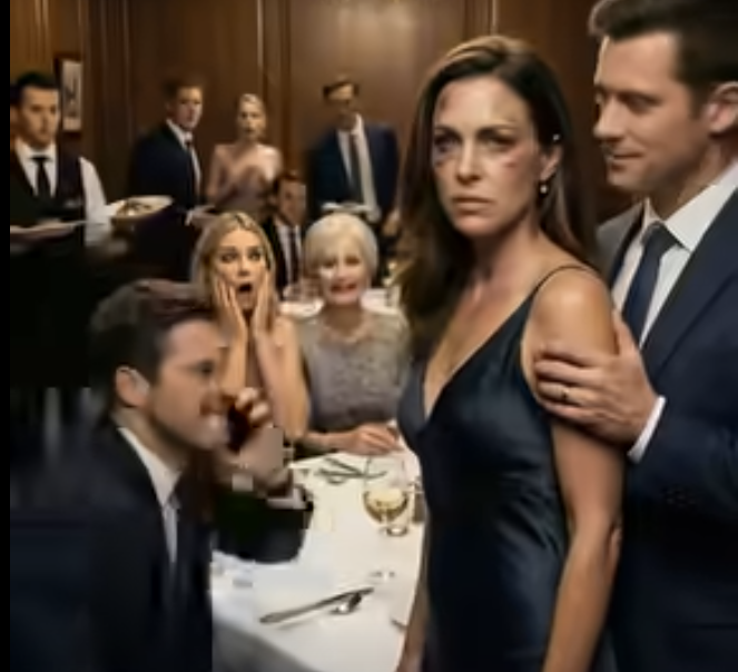 At our 10th wedding anniversary dinner, I walked into the restaurant with a black eye. The music stopped. The plates froze in mid-air. My husband squeezed my shoulder and said, “Don’t worry, those are my sisters. They’re just teaching her a lesson in respect.” His sisters burst out laughing – until my brother stood up, leaned across the table and whispered to him, “Ready for my lesson, Ethan?”