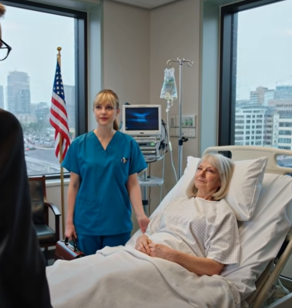 Ik werd na mijn ingreep alleen wakker. De verpleegster zei: “Uw kinderen zijn vertrokken, ze zeiden dat de parkeerkosten te hoog opliepen.” Ik kreeg tranen in mijn ogen. Plotseling kwam er een lange man in een pak binnen en pakte voorzichtig mijn hand vast. ‘Mevrouw Davis? U herinnert zich mij niet, maar u betaalde elke dag mijn lunch in de derde klas.’ Hij was niet zomaar een bezoeker. Hij was de eigenaar van het ziekenhuis… Wat hij vervolgens deed… VERANDERDE ALLES! – Nieuws