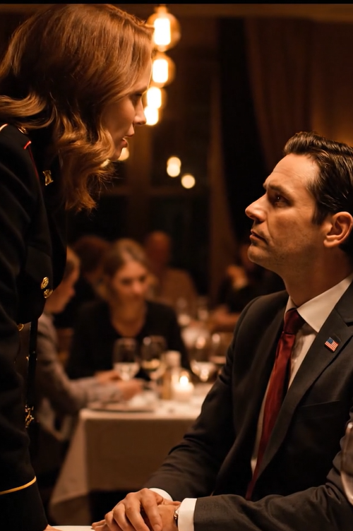 Min forlovede kaldte mig offentligt ‘patetisk’, men han vidste ikke, hvordan jeg ville reagere. Jeg ankom sent til restauranten og gik hen til hans bord uden at han bemærkede det. Jeg hørte ham sige: ‘Jeg vil ikke giftes med hende længere.’ Et par stykker grinede, indtil jeg stille tog min ring af, sagde en rolig sætning og så smilene gradvist forsvinde …