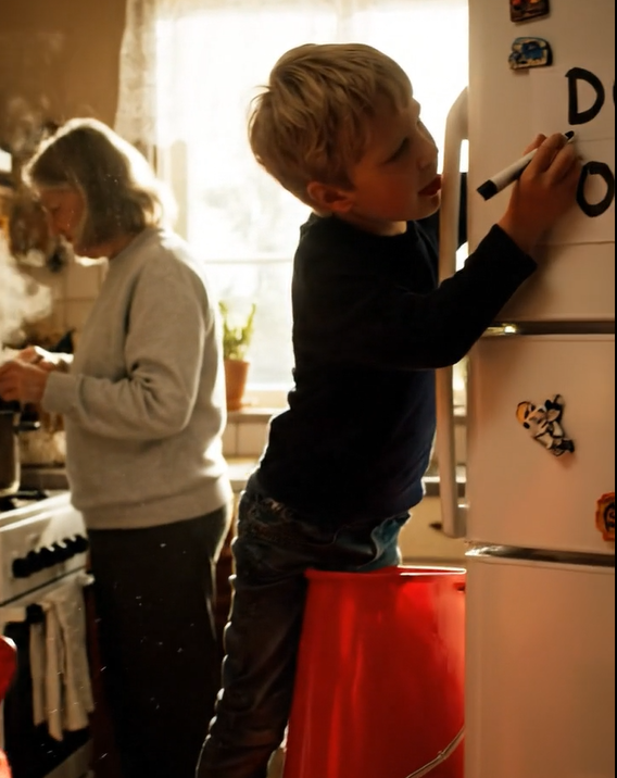 Den jul jeg indså, at den vigtigste liste på mit køleskab ikke var den med legetøj