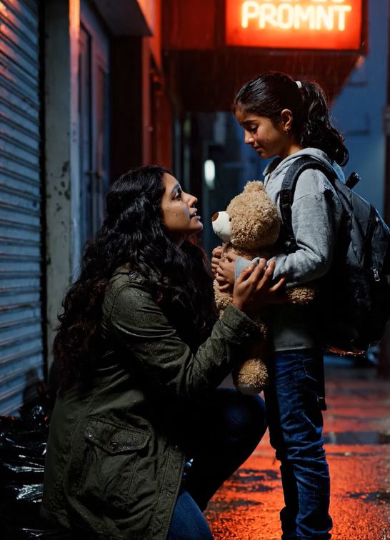 På min mors fødselsdag efterlod min familie min 12-årige datter på et herberg for hjemløse og sagde: “Der er ikke plads til hende.” Så tog de direkte til en dyr restaurant for at fejre det med min søsters familie. Jeg råbte ikke. Jeg græd ikke. Jeg spillede. Og den næste dag … begyndte alt, hvad de havde bygget så stolt, at kollapse lige foran dem. – Historie