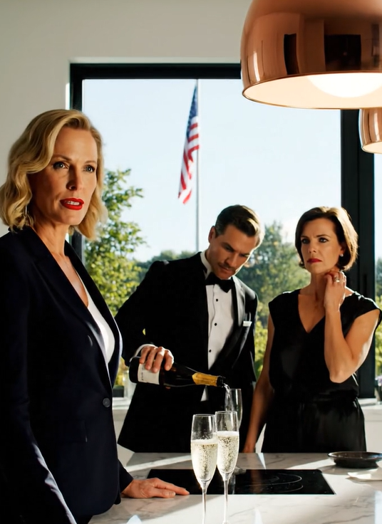 Efter at have solgt mit firma for 23 millioner dollars, holdt jeg en afskedsfest. Lige inden vi hævede glassene, opdagede jeg min svigerdatter i at gøre en meget lusket bevægelse hen imod min champagne. Mens alle var fokuserede på scenen, byttede jeg stille om på de to glas på bordet … og få minutter senere begyndte hendes mor at gå i panik …