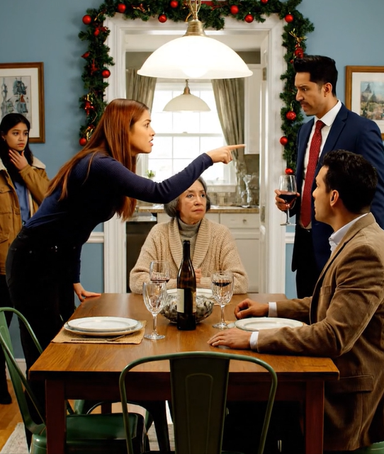 Min søn var vært for en nytårsfest for 27 slægtninge – men ignorerede mig, som om jeg var en fremmed … Hans kone rejste sig, pegede på mig og sagde højt: “Hun er ikke familie – hun er en byrde!” Min søn klappede endda med: “Hun har drænet os!” Hele rummet grinede, da min datter skubbede mig udenfor. Jeg sagde ikke et ord. Jeg smilede bare … og sendte en sms til én person. Et par dage senere: 90 ubesvarede opkald fra de to.