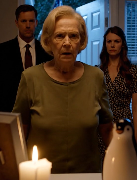 På mit barnebarns 20-års fødselsdag tog min svigerdatter hele familien med på en dyr restaurant – men inviterede mig ikke. Min søn sendte en sms: “Ryd op – vi kommer sent hjem.” Så pakkede jeg stille mine tasker og gik. Sent samme aften kom de berusede tilbage, åbnede døren, og det, de så indeni, chokerede dem fuldstændigt.