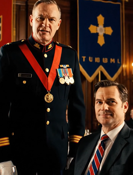 Ved en veteranmiddag lænede obersten sig mod min bror og stillede ét spørgsmål: “Kan du fortælle mig, hvordan du har fortjent denne dekoration, søn?” Hans farve forsvandt. Han pegede på min far. “Han fortalte mig, at den tilhørte vores onkel.” ONKELEN HAR ALDRIG EKSISTERET