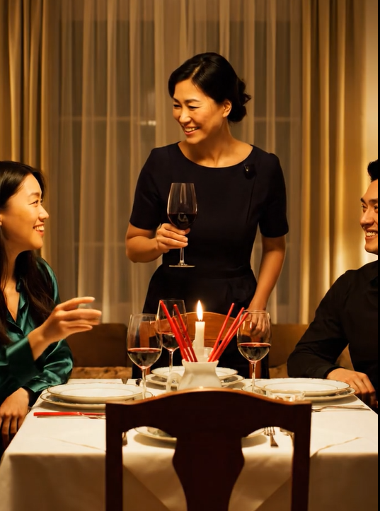 “Den ene datter er læge … den anden er stuepige,” skålede min mor for til Thanksgiving, mens hun grinede med fjorten mennesker til stede. Og da min mor prøvede at skåle for min søster igen … Hvad jeg sagde derefter … INGEN KUNNE TRO DET.