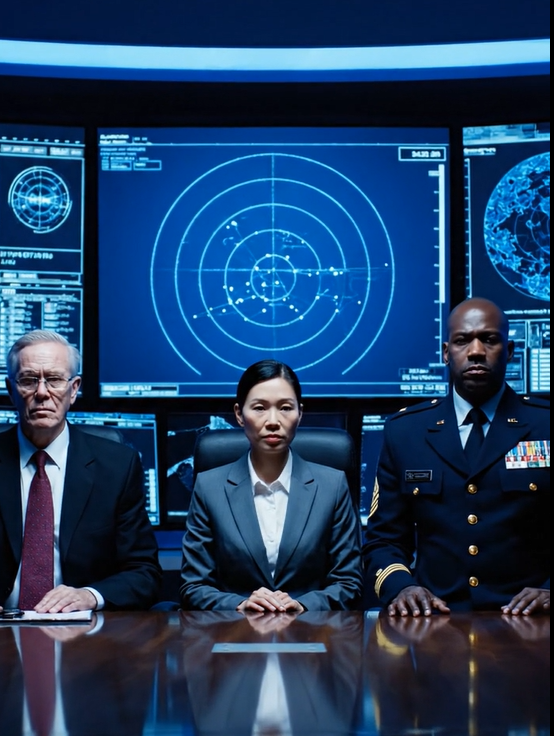 “Bare oversættertricks,” fnøs min far ad krigsrummet. Generalen skiftede til dari – ingen forstod. Jeg svarede flydende. Hans stemme rystede, da han sagde: “Hun er Aegis.” Krigsrummet blev dødstille. MIN FARS ANSIGT KOLLAPSEDE.