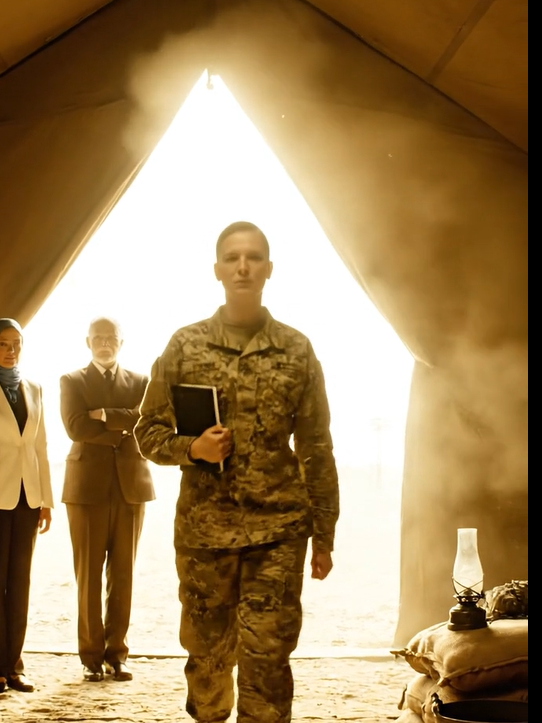 “Oversæt dette, og min løn bliver din,” fnøs min søster ved krisemødet. En lokal krigsherre talte arabisk. Ingen forstod. Jeg oversatte hele hans tale udenad. Min søsters general holdt en pause, kiggede på mig og sagde: “Fra nu af taler du på mine vegne.” Rummet blev stille. MIN SØSTER BLEV BLEG.