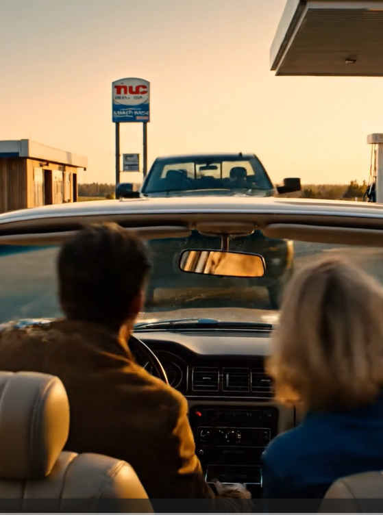 Vi kørte til en familiesammenkomst, da jeg pludselig vidste, at det var en fælde. Jeg sagde til min mand: “Drej til…”