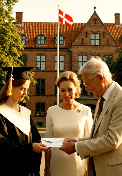 Den dag min tvillingesøster fik nøglerne til et helt nyt hus under et ahornstræ på vores universitetscampus, vendte mine forældre sig mod mig, lagde en tynd hvid kuvert i min hånd og smilede, som om de var generøse. Da jeg åbnede den foran vores venner og ikke fandt andet end en enkelt lotterikupon, vippede min mor hovedet og sagde: “Prøv lykken, skat. Måske vil det endelig ændre dit liv,” mens min søster lo højt nok til, at halvdelen af ​​plænen kunne høre det.