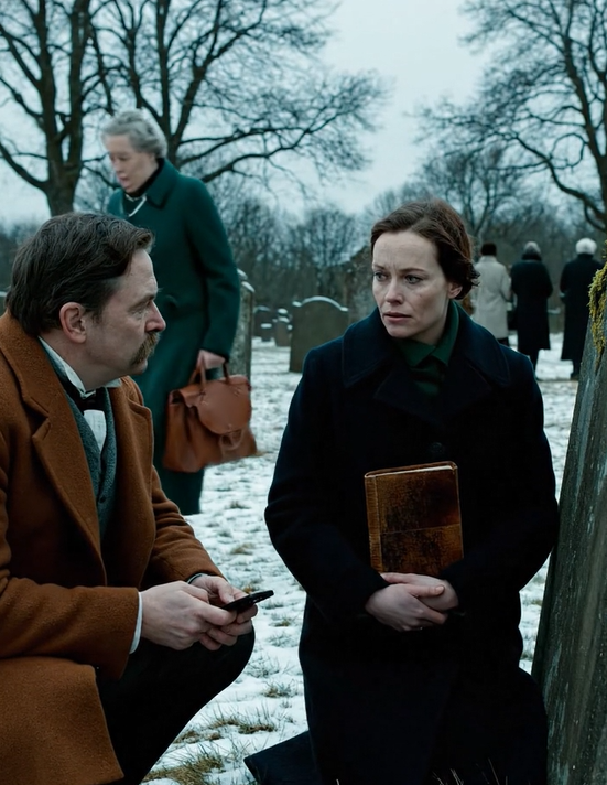 Ved begravelsen efterlod min bedstemor mig sin sparebog. Min far kastede den på graven: “Den er ubrugelig. Lad den blive begravet.” Jeg tog den med tilbage og gik i banken. Ekspedienten blev bleg: “Ring til politiet – gå ikke!”