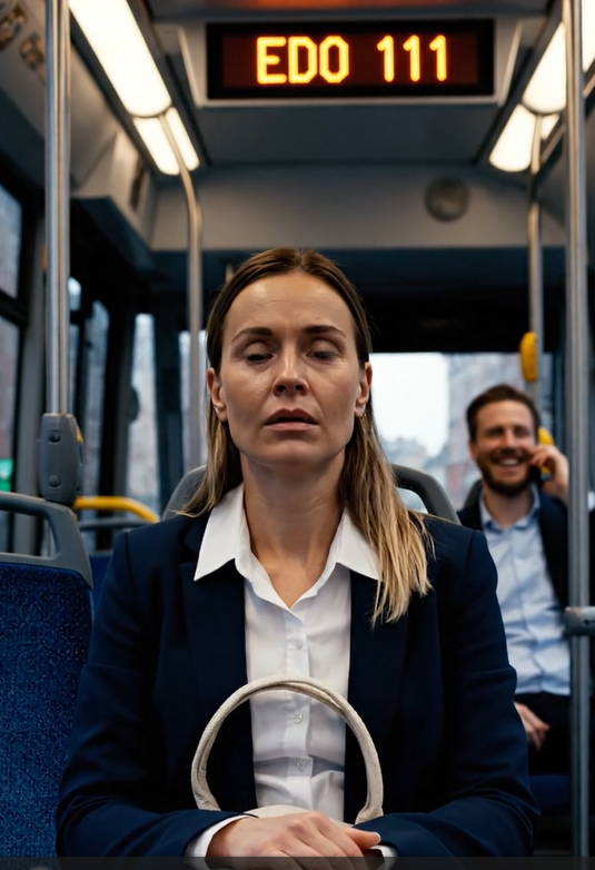 Jeg slæbte tasker hjem fra arbejde, skiftede bus flere gange, mens min mand havde ligget på sofaen i to år. Men en dag i bussen overhørte jeg en samtale, der vendte hele mit liv på hovedet …