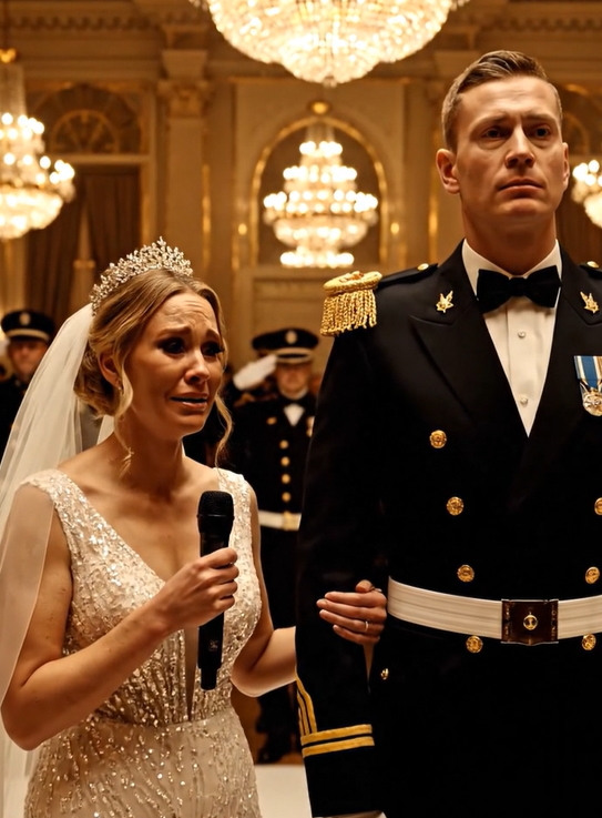 “Hun er så kedelig,” hånede min søster mig til sit bryllup. Så frøs hendes brudgom til. Han skyndte sig hen til sin far, en 4-stjernet general. Han hviskede: “Far … Det er hende. Den legendariske soldat …” Generalen rejste sig straks og hilste på mig. “Frue,” sagde han. “Æren er os at have dig her.” MIN SØSTERS VERDEN BRUDTE SAMMEN.