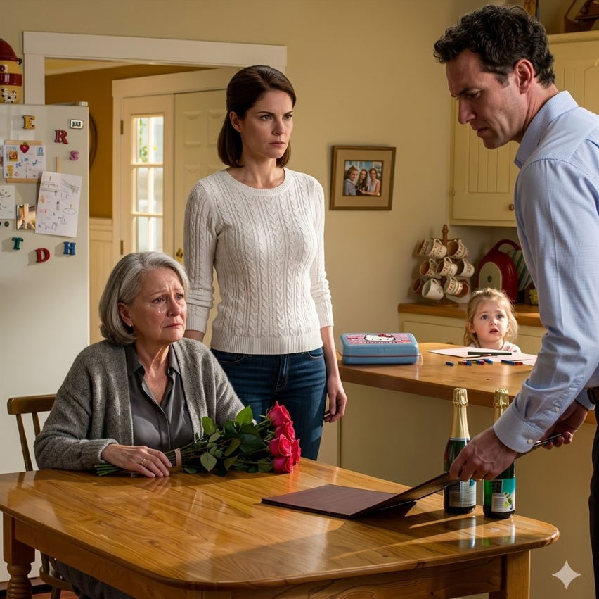 Min mor fik mig til at gå, efter hun fandt ud af, at jeg ventede børn, og nu vil hun gerne tilbage efter at have mødt mit barns far.