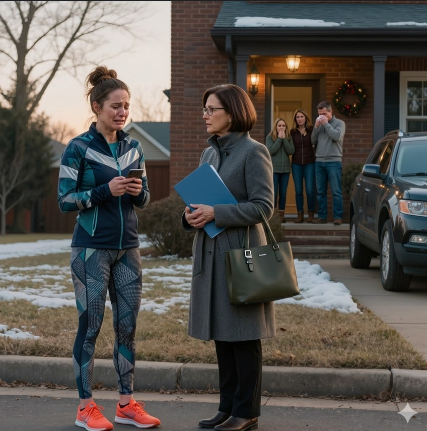 Jeg var ude at løbe en tur, da far skrev: “Vi solgte din seng, dit skrivebord og alt på dit værelse for 750 dollars. Din kusine har brug for det til sin baby. Hvis du vil hjem til jul, så køb os et nyt stuemøbelsæt – 3.200 dollars kontant. Ellers skal du holde dig væk. Vi har allerede skiftet låsene og givet hende din nøgle.” Mor tilføjede: “Vi fortalte alle, at du forlod os for din velhavende kæreste, og nu har folk dårlige tanker om dig. Betal, ellers bliver vi ved med at sprede flere historier.” Far sagde så, at de også havde solgt min bedstemors ur, der var beregnet til mig. Min søster grinede og sagde, at naboerne allerede troede på forfærdelige ting om mig. Jeg kørte direkte hen til min bedstemors hus og viste hende alt. Om aftenen ringede far i panik, spurgte, hvad jeg havde fortalt hende, og tiggede om en chance for at forklare.