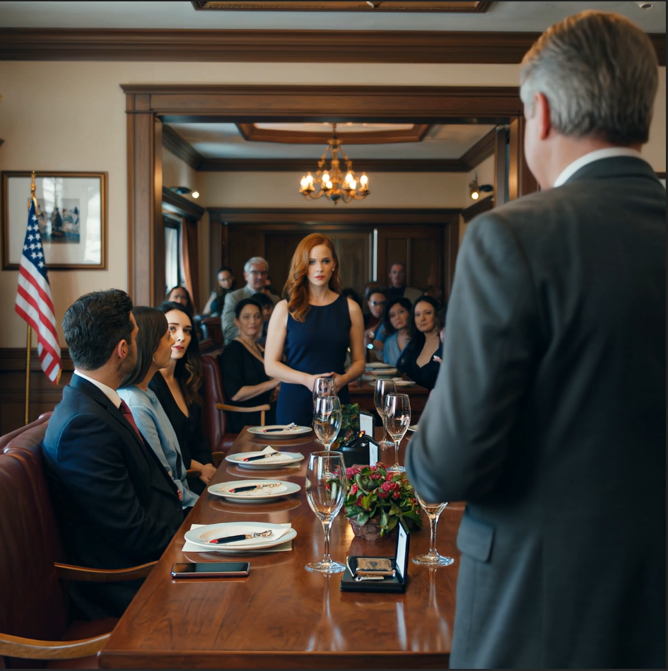 Mijn ouders gaven me een verrassingsfeest voor mijn 30e verjaardag, en het eerste wat mijn vader me in handen gaf was geen cadeau, maar een map waardoor vijfenzeventig familieleden vergaten hoe ze moesten lachen.