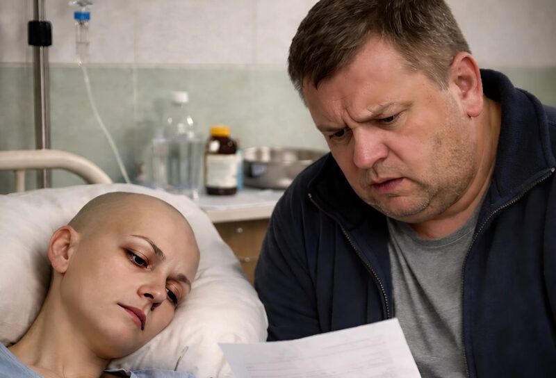 Toen de echtgenoot de scheidingspapieren de intensive care binnenbracht en de pen tussen de vingers van zijn vrouw plaatste, was hij ervan overtuigd dat alles binnen enkele seconden voorbij zou zijn. Maar toen hij zag wat ze op het papier schreef, verstijfde hij van schrik…