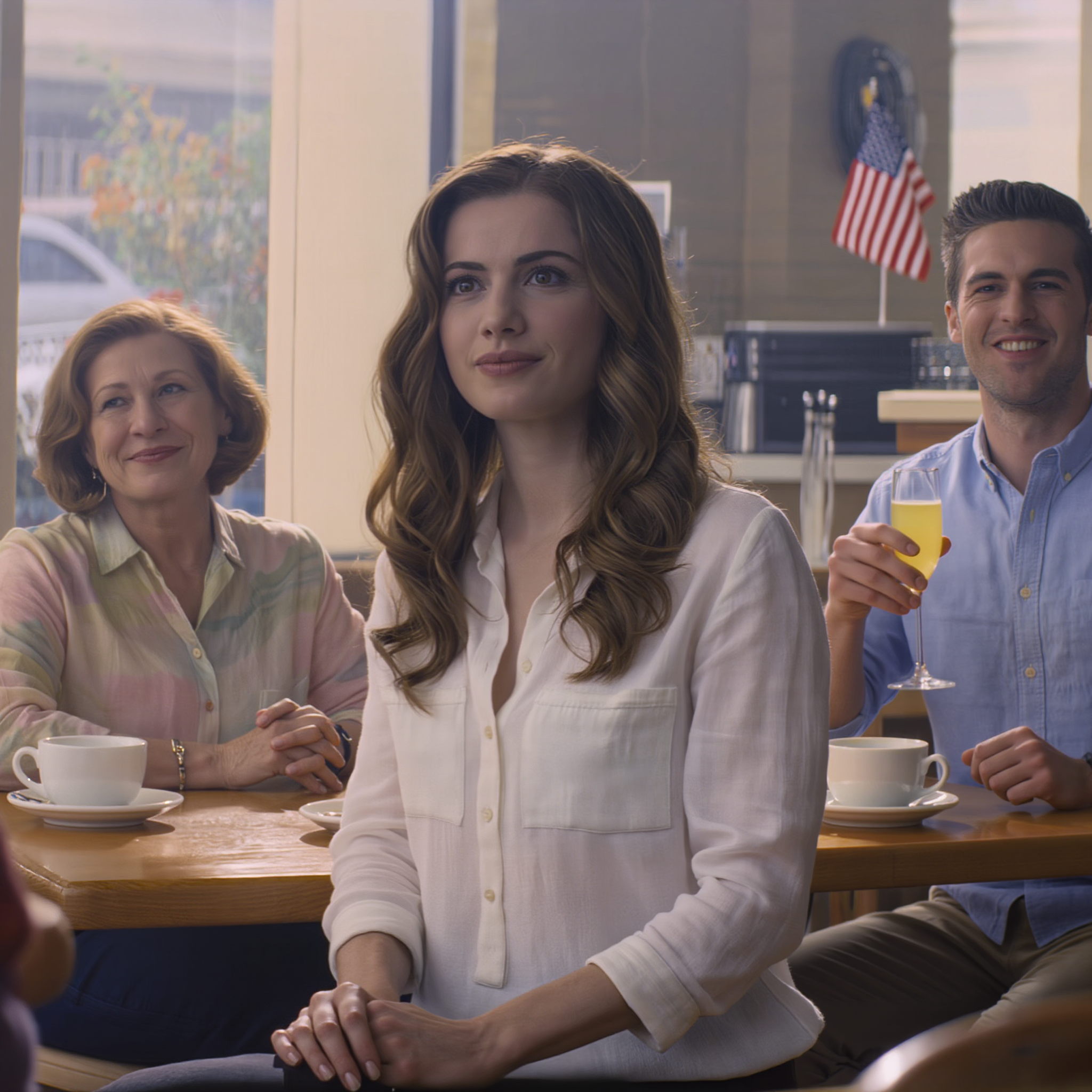 ‘Doe eens rustig aan! Ik wil dat de hoofdslaapkamer meteen wordt gerenoveerd zodra we in je nieuwe luxe huis trekken,’ kondigde ze aan tijdens de brunch op zondag. Mijn broer glimlachte alleen maar. ‘Dat is niet meer dan eerlijk – we gaan er immers voor langere tijd wonen.’ Iedereen lachte. Vierentwintig uur later belde mijn moeder me in paniek op: ‘Oh mijn God… wat leest ze nou voor de camera?!’