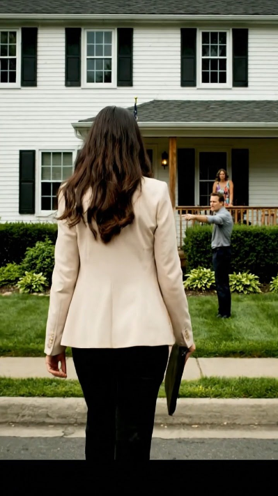 Na elf jaar weg te zijn geweest, vloog ik naar huis voor de begrafenis van mijn opa. Mijn moeder deed de deur open – toen stapte haar nieuwe echtgenoot binnen en liep de situatie snel uit de hand. Hij zei dat dit niet langer mijn huis was, alsof ik zelfs geen recht had om op die veranda te staan. Ik maakte geen ruzie. Ik verhief mijn stem niet. Ik haalde diep adem, liep terug naar mijn auto en pakte het enige dat ik altijd zorgvuldig had bewaard: de originele eigendomsakte. En deze keer was ik niet alleen… Ik had een zeer goede advocaat die klaarstond om alles op de JUISTE manier af te handelen.