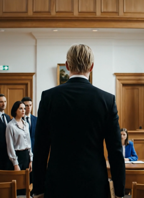 Min velhavende søster gik ind i retten, som om den allerede var hendes. Hendes advokat skød begæringen frem: “Hele arven. Med øjeblikkelig virkning.” Mine forældre nikkede, som om de havde øvet sig. Dommeren kiggede på mig: “Har du indsigelse?” Jeg sagde kun: “Jeg vil vente, indtil den sidste person ankommer.” Døren åbnede sig. En mand i et sort jakkesæt trådte ind, holdt en kuvert op og råbte mit navn. Dommeren blinkede, rakte ud efter sine briller og hviskede: “DET … KAN IKKE VÆRE …”