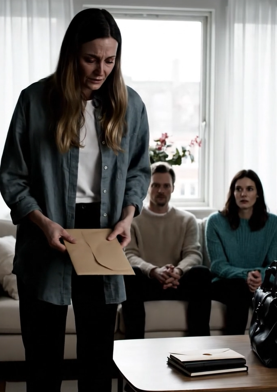 Jeg kom hjem og så hele min familie stirre på min mand og min søster i en akavet stilhed. Min far rejste sig med et alvorligt ansigt og sagde: “Datter, sæt dig ned, vi skal snakke.” Jeg smilede og svarede … NOGET, DER CHOKEDE DEM ALLE.