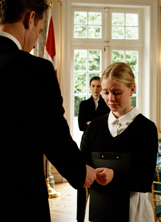 Da jeg ankom til min søsters forlovelsesfest, sendte sikkerhedsvagten mig til serviceindgangen. Hun vidste ikke, at jeg ejede hotellet – eller at gommens familie var ved at finde ud af det på den brutale måde.